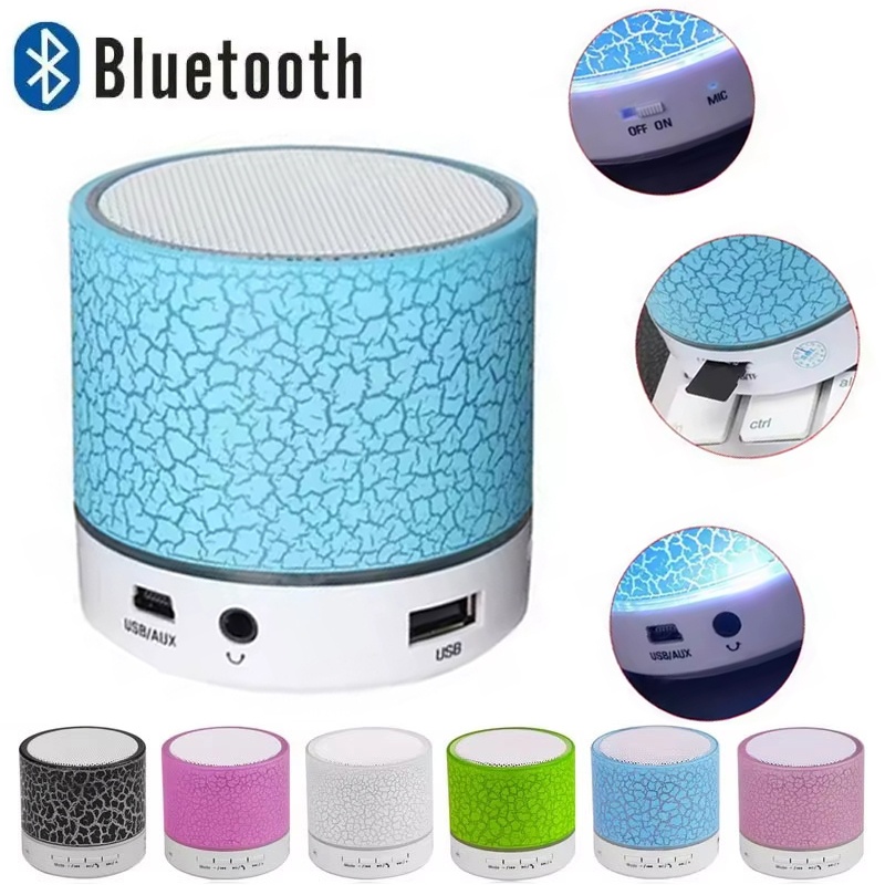 Outdoor Lighting Wireless - Speaker Bluetooth Nirkabel dengan Lampu LED,