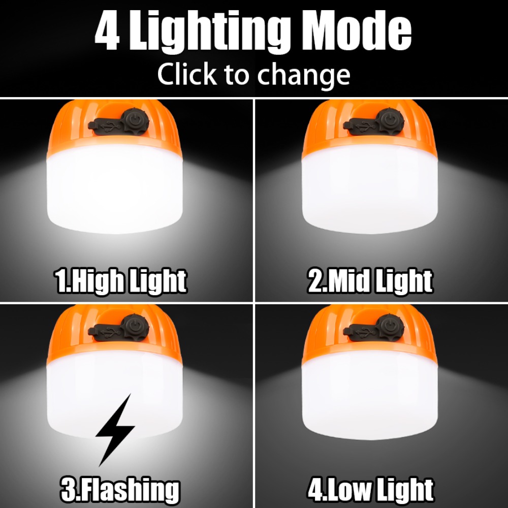 Lampu Kemah Mini Portabel 4 Mo - Outdoor Lighting Waterproof ulasan dan harga