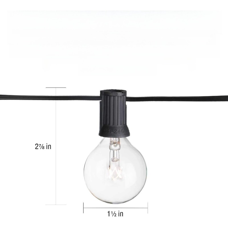 Lampu String Bola LED - Lampu  - Outdoor Lighting Effects ulasan dan harga