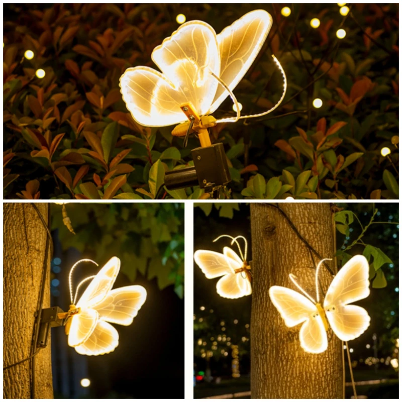 1 buah lampu kupu-kupu LED 12V - Outdoor Lighting Effects ulasan dan harga