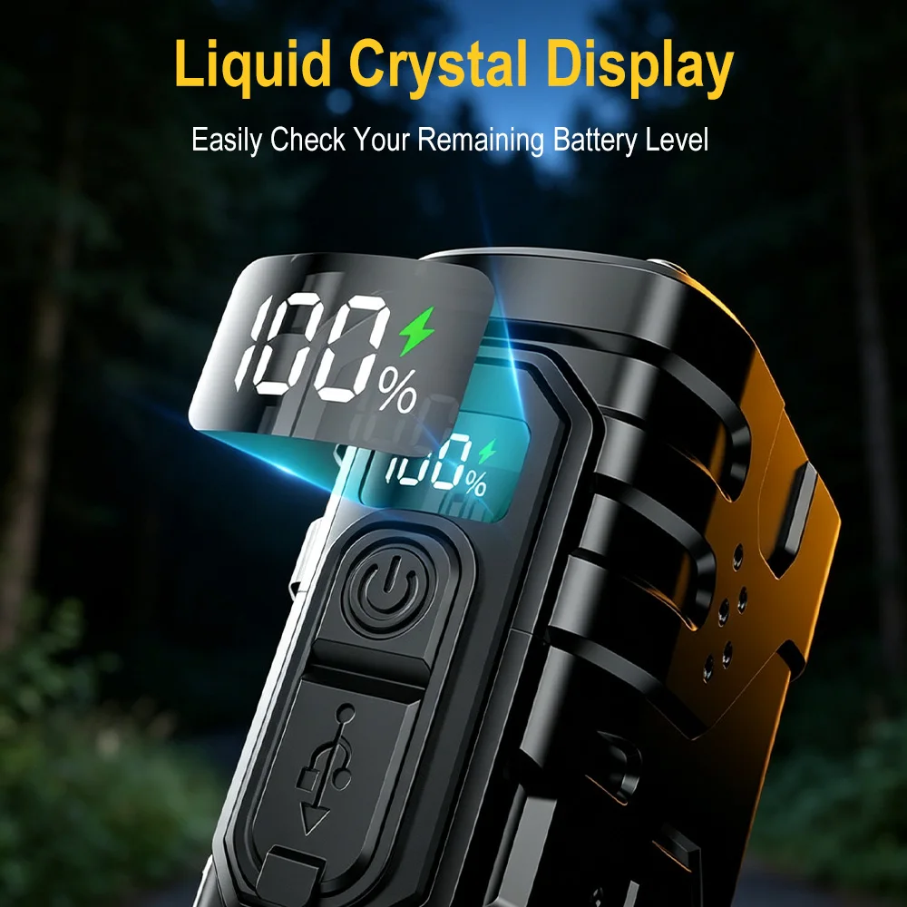 BORUIiT Senter LED EDC dengan  - Outdoor Lighting Black ulasan dan harga