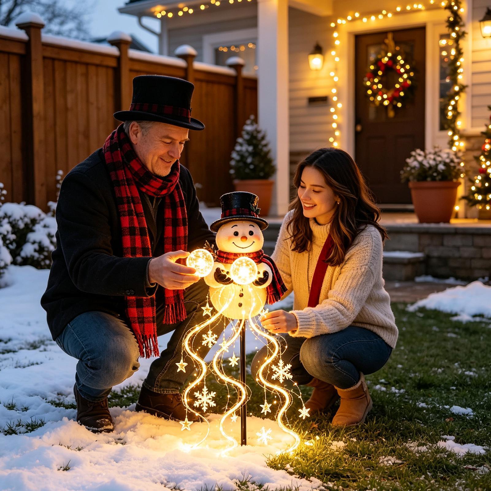 Lampu Hias Natal 60cm, Lampu H - Outdoor Lighting Pathway ulasan dan harga