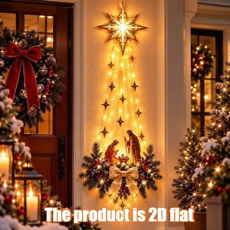 1-5 buah Hiasan Gantung Natal  - Outdoor Lighting Effects ulasan dan harga
